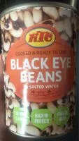 Mängden socker i Black eye beans