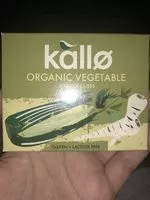 Mängden socker i Organic vegetable stock cubes