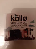 Mängden socker i Kallo very low salt organic beef stock cubes