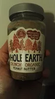 Mängden socker i Whole Earth Crunchy Organic Peanut butter