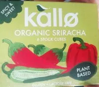 Mängden socker i Kallo Organic Sriracha 6 Stock Cubes 66 g