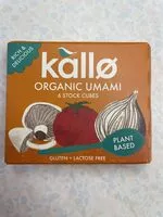 Mängden socker i Kallo organic umami