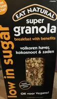 Mängden socker i Super granola