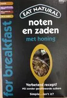 Mängden socker i Noten en zaden met honing