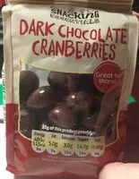 Mängden socker i Dark chocolate cranberries