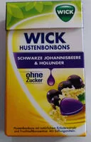 Mängden socker i Hustenbonbons Schwarze Johannesbeere & Holunder
