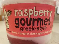 Mängden socker i The Collective Raspberry Gourmet Live Yogurt 450G