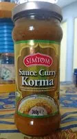Mängden socker i Simtom Korma Cooking Sauce