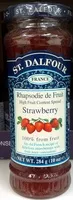 Mängden socker i Strawberry High Fruit Content Spread
