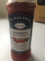 Mängden socker i Syrawberry confiture