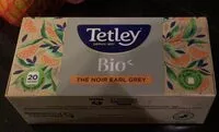 Mängden socker i Thé noir earl grey bio