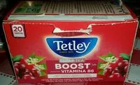 Mängden socker i Tetley