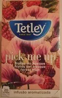 Mängden socker i Tetley pick me up frutos del bosque