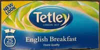Mängden socker i Tetley Tee English Breakfest