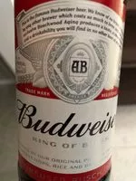 Mängden socker i Budweiser