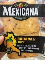 Mängden socker i Cheddar aux piments Mexicana