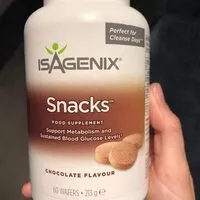 Mängden socker i Snacks Isagenix