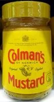 Mängden socker i Colman's Mustard