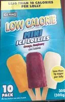 Mängden socker i Ice lolly