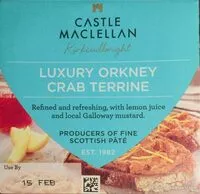 Mängden socker i Luxury Orkney Crab Terrine