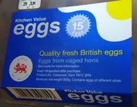 Mängden socker i Eggs