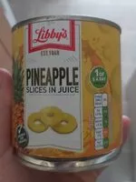 Mängden socker i Pineapple slices in juice