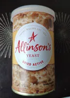 Mängden socker i Yeast, dried active