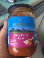 Mängden socker i Rajah Tikka Curry Paste