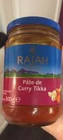 Mängden socker i Pate de curry tikka