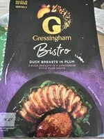 Mängden socker i Duck breasts in plum