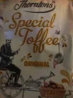 Mängden socker i Thorntons Special Toffee