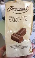 Mängden socker i Milk Chunky Caramels