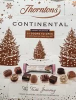 Mängden socker i Continental advent calendar