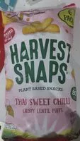 Mängden socker i Thai sweet chilli crispy lentil puffs
