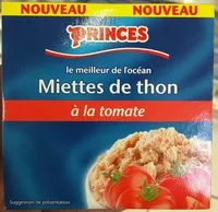 Mängden socker i Miettes de thon à la tomate