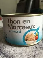 Mängden socker i Thon en morceaux au naturel