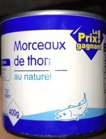 Mängden socker i Morceaux de thon