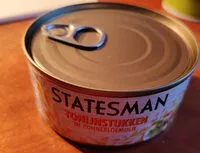 Mängden socker i Tonijnstukken in zonnebloemolie