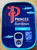 Mängden socker i Sardines in water