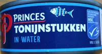 Mängden socker i Tonijnstukken in water