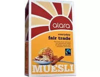 Mängden socker i Alara Fair Trade Muesli