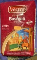 Mängden socker i Veetee Supreme Basmati Rice (2KG)