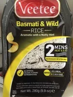 Mängden socker i Veetee Basmati & Wild Rice