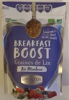 Mängden socker i Breakfast Boost Graines de Lin