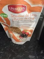 Mängden socker i Semillas de lino y bayas de goji molidas frío
