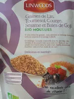 Mängden socker i Graine de lin, tournesol, courge, sesame et baies de goji
