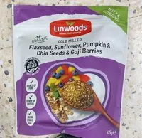 Mängden socker i Flaxseed, Sunflower, Pumpkin & Chia Seeds & Goji Berries