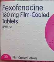 Mängden socker i fexofenadine tablets