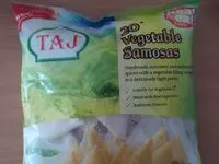 Mängden socker i Vegetable samosas