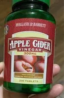 Mängden socker i Appel cider vinegar
